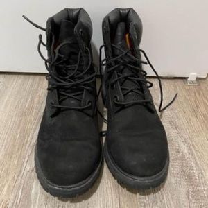Ladies Black Timberland Boot Size 9